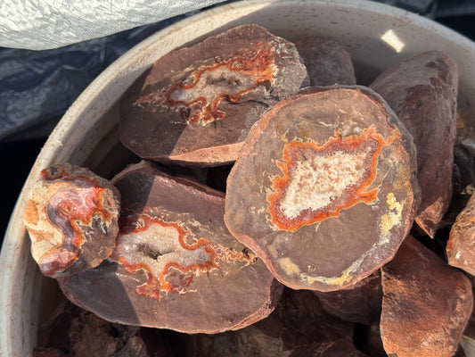 Dryhead lapidary rough